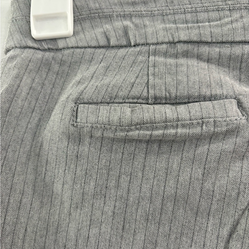 Apt. 9 Gray Striped Women's Trousers